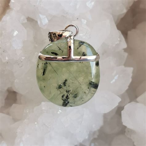 Epidote with Prehnite: A Symphony of Healing Energies