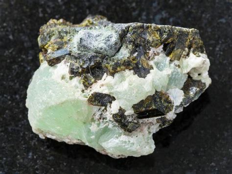 Epidote with Prehnite: An Enchanting Gemstone Pairing