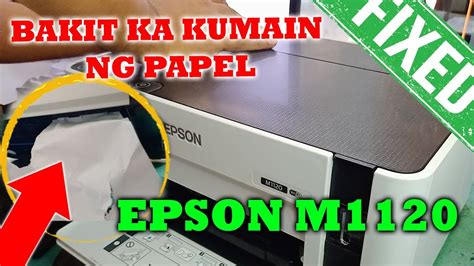 Epson m1120 Not Recognizing Paper: Troubleshooting Guide