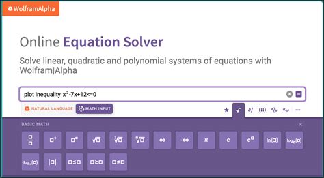 Equation Solver: