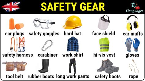 Equip the appropriate gear: