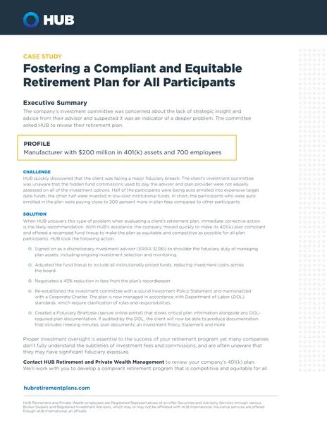 Equitable 401k: Empowering Employees with a Secure Retirement