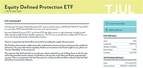 Equity Defined Protection ETF Multi-Tear: A Comprehensive Guide