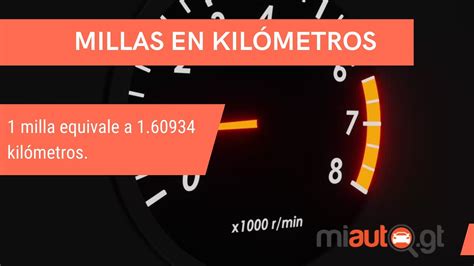 Equivalencia de Millas a Kilómetros: Guía Completa