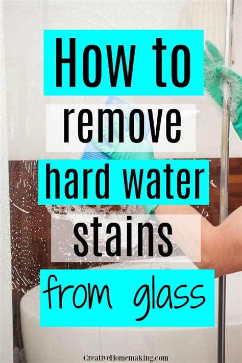 Eradicate Hard Water Spots from Glass: A Comprehensive Guide