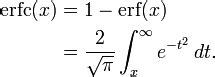 Erfc Calculator: Exploring the Complementary Error Function