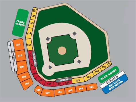 Erie Seawolves Seating Chart
