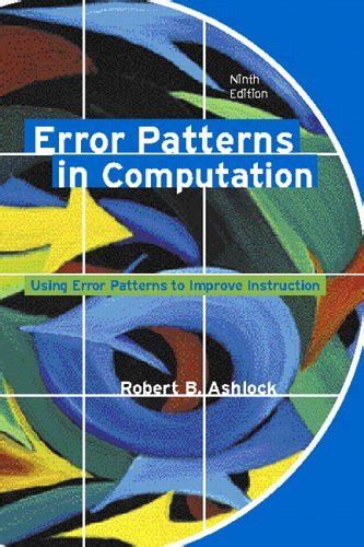 Error Patterns in Computation Kindle Editon