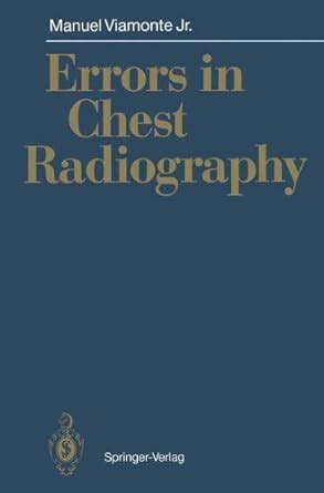 Errors in Chest Radiography 1st Edition PDF