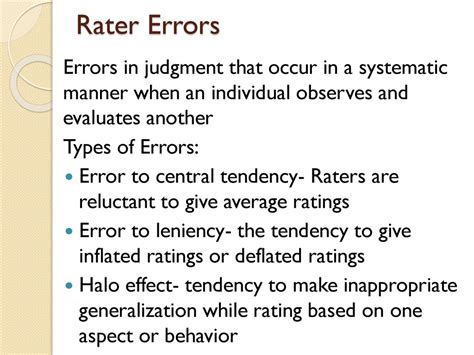 Errors of Judgment Reader