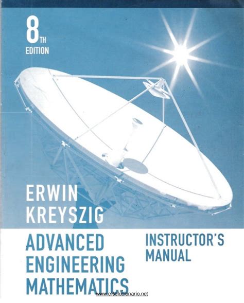 Erwin Kreyszig Solution Manual 8th Edition Doc