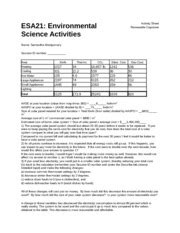 Esa21 Environmental Science Activities Answer Key Kindle Editon