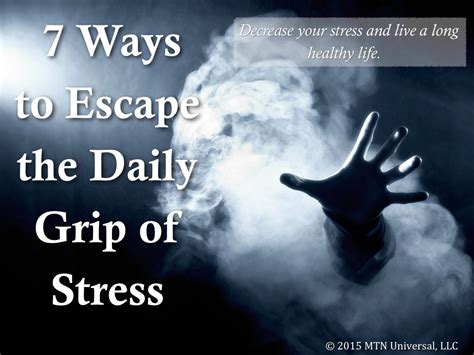 Escape from Daily Stress: