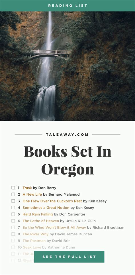 Escape into the Literary Landscape of Oregon: Uncover Oregon Books Today!