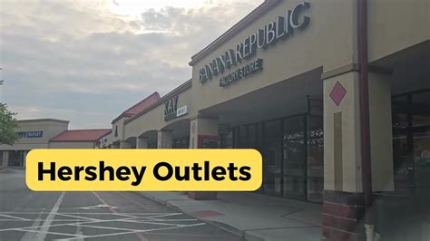 Escape to Hershey's Sweetest Shopping Oasis: Tanger Outlets Hershey