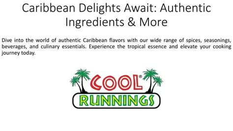 Escape to the Tropics: Your One-Stop Caribbean Store for Authentic Delights