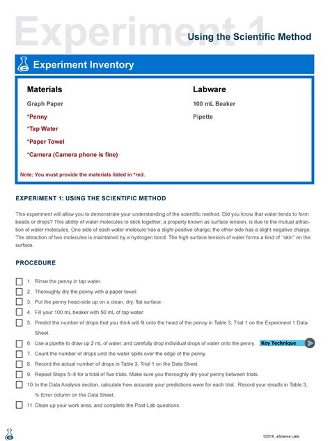 Escience Labs Answers Scientific Method Kindle Editon