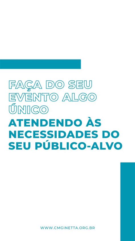 Escolha cuidadosa do evento: