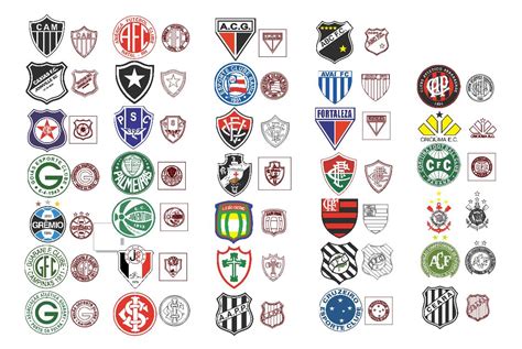 Escudos dos Times Brasileiros: Representações Visuais de Identidade e Tradição