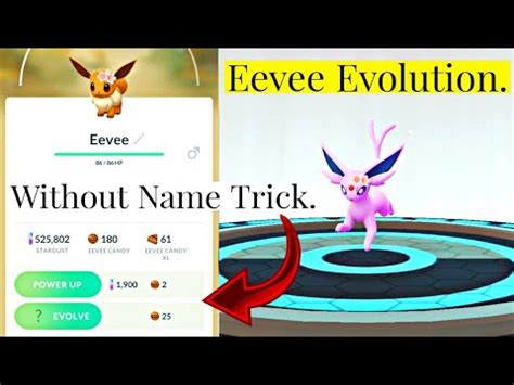 Espeon Name Trick 2023: Level 36 Eevee to Psychic Powerhouse