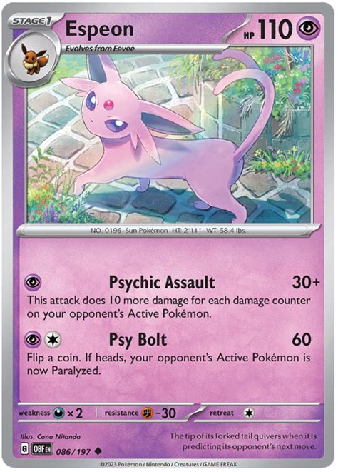 Espeon Pokémon Cards: A Collector's Guide to Ethereal Elegance