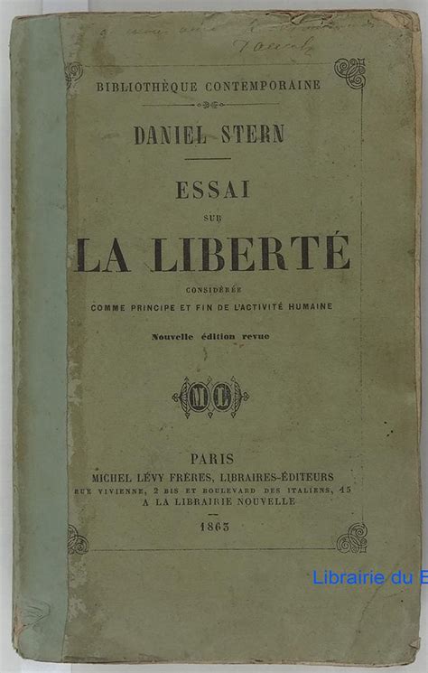 Essai sur la Liberté Considérée Comme Principe Et Fin de l Activité Humaine Classic Reprint French Edition Reader