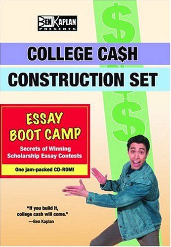 Essay Boot Camp ScholarshipCoachcom College Cash Construction Set Series Reader