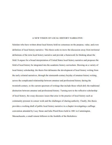 Essay History Example: Unraveling Historical Narratives and Shaping Collective Memory