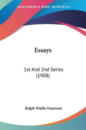 Essays 1st And 2nd Series 1908 Kindle Editon
