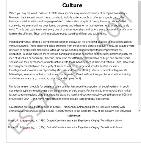 Essays On Nature and Culture Reader