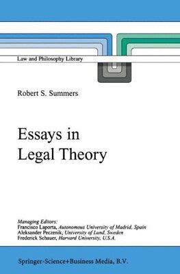 Essays in Legal Theory 1st Edition PDF
