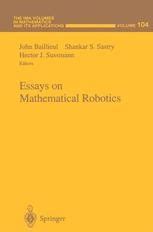Essays on Mathematical Robotics 1st Edition Epub