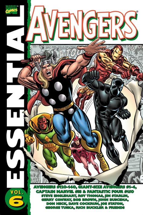 Essential Avengers Vol 6 Marvel Essentials Doc