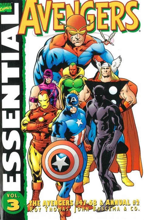 Essential Avengers Vol3 The Avengers 47-68 and Annual 2 v 3 PDF