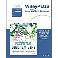 Essential Biochemistry 4e WileyPLUS Registration Card Loose-leaf Print Companion Reader