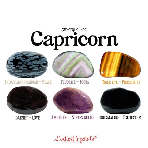 Essential Capricorn Stones: Empowering the Earthly Realm