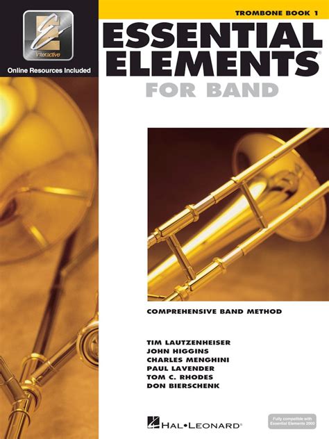 Essential Elements A Comprehensive Band Method Trombone Kindle Editon