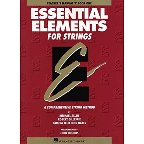 Essential Elements for Strings Book 1 Original Series Teacher Manual Epub