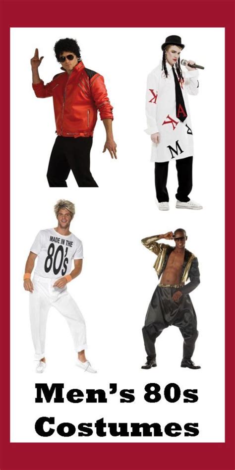 Essential Elements of 1980s Costumes for Guys