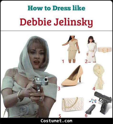 Essential Elements of the Debbie Addams Costume