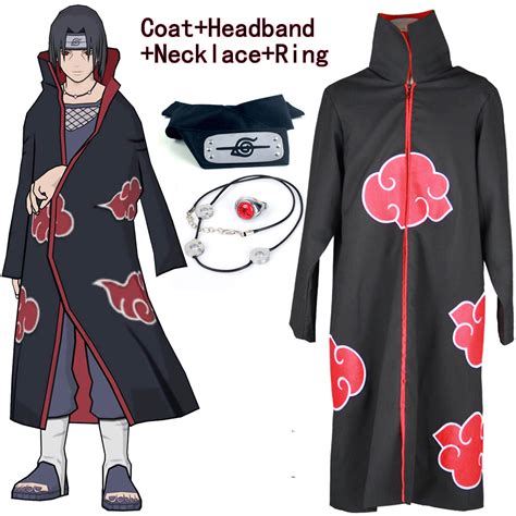 Essential Elements of the Itachi Uchiha Costume: