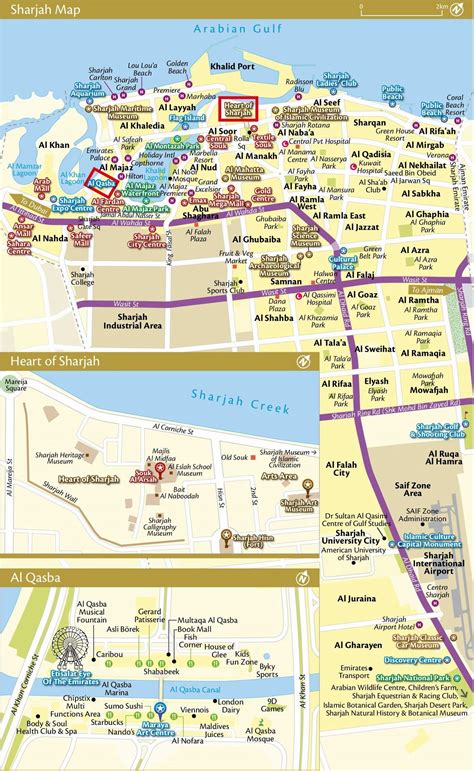 Essential Features of the Sharjah Map