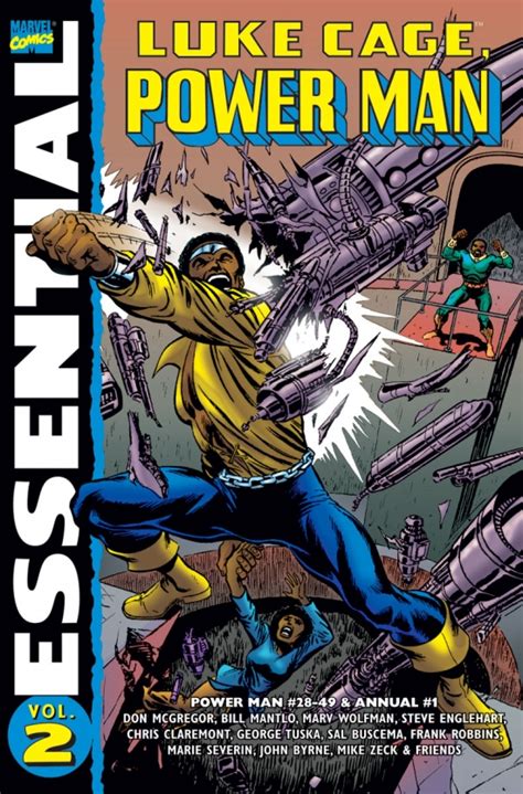 Essential Luke Cage Power Man Vol 2 Marvel Essentials Reader