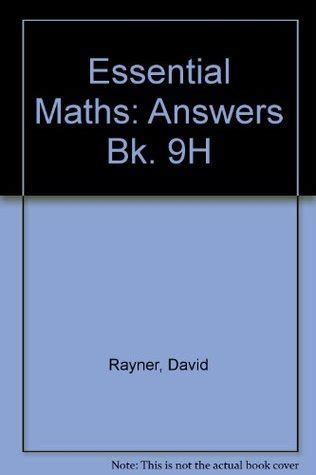 Essential Mathematics 9h David Rayner Answers Reader