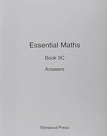 Essential Maths 9c Answers Epub