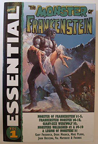 Essential Monster Of Frankenstein Volume 1 TPB Essential Marvel Comics Doc