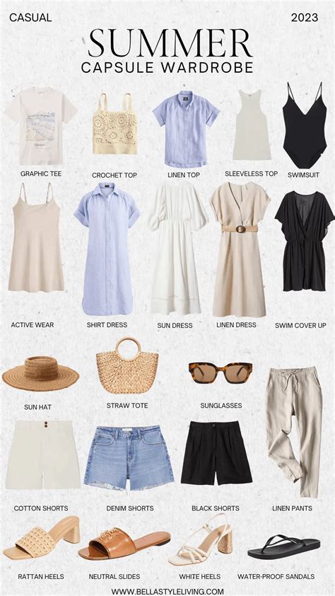 Essential Pieces for a Summer Wardrobe