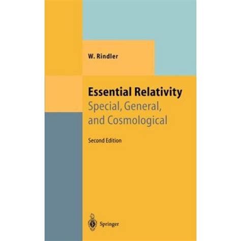 Essential Relativity : Special, General, and Cosmological Epub