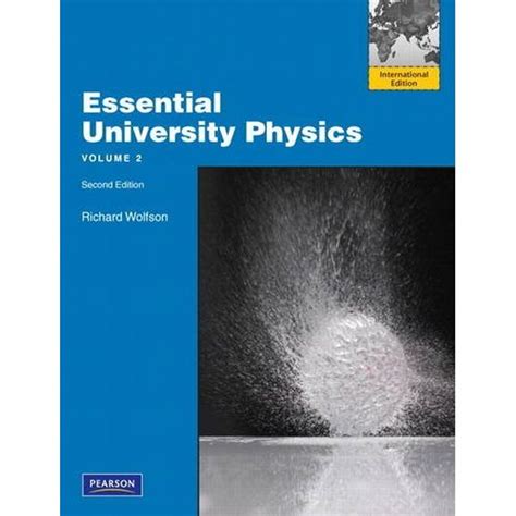 Essential University Physics 2nd Edition Solutions Manual Kindle Editon