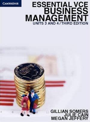 Essential VCE Business Management Units 3 and 4 3rd Edition Epub